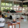 10 Siswa Terbaik SMK Se-Sulsel Adu Mekanik di LKS Teknologi Otomotif Mobil SMKN 5 Makassar