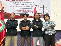 Kudikal Maulana Gibran Ahmad Resmi Dilantik sebagai Ketua BEM Fakultas Hukum UIT Makassar Periode 2026–2027