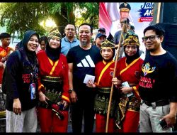 Aina Fadhillah Ramadhan, Murid SDN Balang Baru 1 Makassar Curi Perhatian di Event Jalan Santai Anti Mager